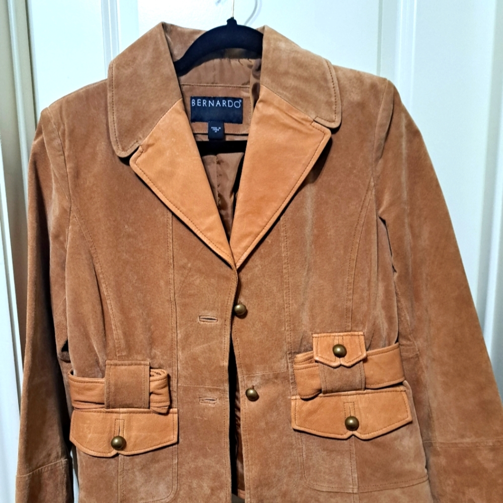 BERNARDO Genuine Leather Women's Jacket